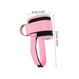 Mikinona 1Pair Ankle Strap for Leg Strength Training with Double Buckle Design High Intensity Resistance for Hip and Thigh Workouts Fashionable Easy