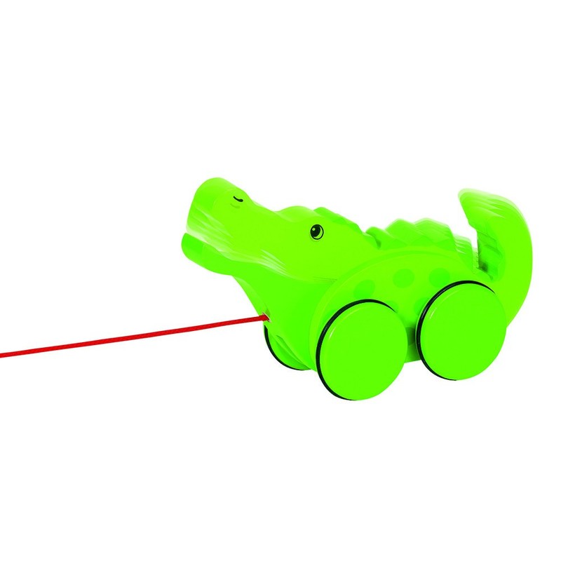 Goki 54952 - Ziehtier Krokodil Kroki