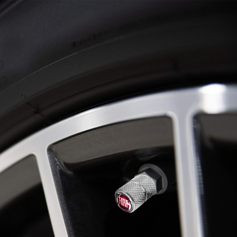 Ventilkappen, kompatibel mit Fiat, universal, 4 Stück