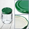 KADAX Screw Cap fi53 mm, Twist Off Metal Lid Set,