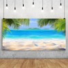 Renaiss 2.5 x 1.2 m Hawaii Ocean Sand Beach Background