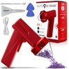 Auto9 Electric Herb Grinder with Auto Dispensing - Red