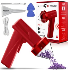Auto9 Electric Herb Grinder with Auto Dispensing - Red