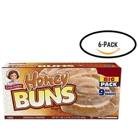 Little Debbie Honey Buns - 9 ct. (pack of 6)