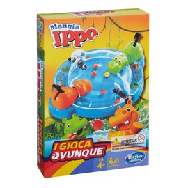 Hasbro Gaming - Eat Ippo Travel (Spiel im Karton), B1001103 [Italienische Version]