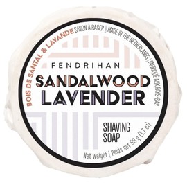Fendrihan Shaving Soap for Men MADE IN GERMANY (Sandalwood & Lavender, 50 grams)