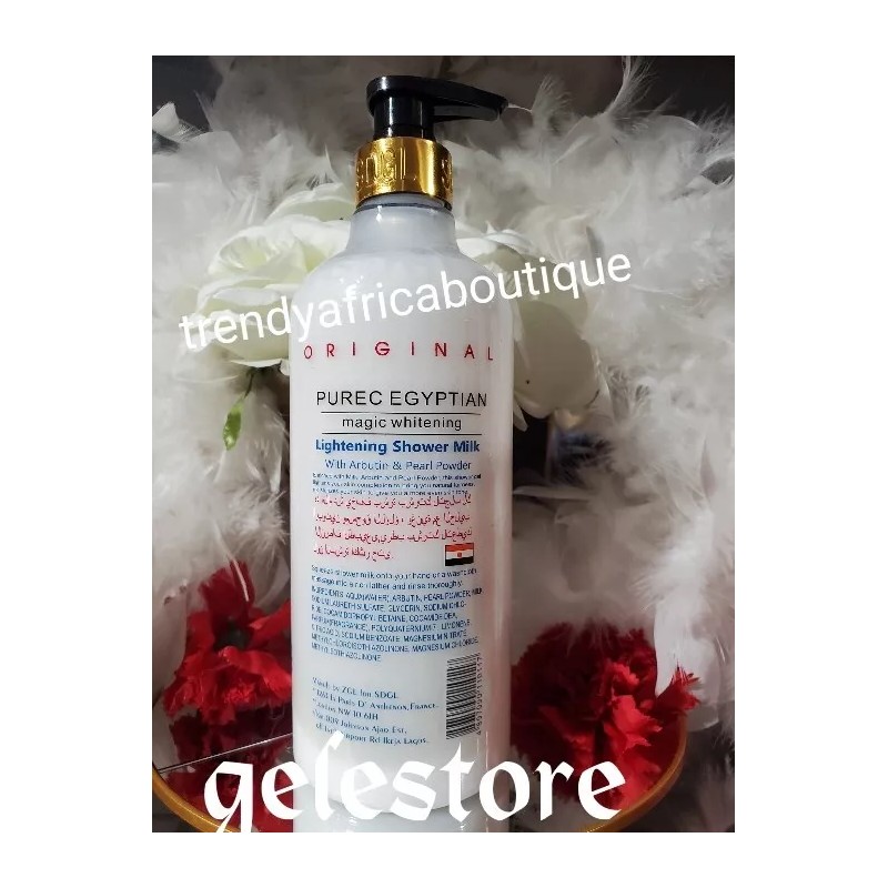 SDGL Original Purec Egyptian Magic Whitening Shower Milk. Albutin &