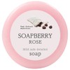 Koho Soapberry Soapberry Soapberry Soap, Rose, 3.3 oz (95 g)