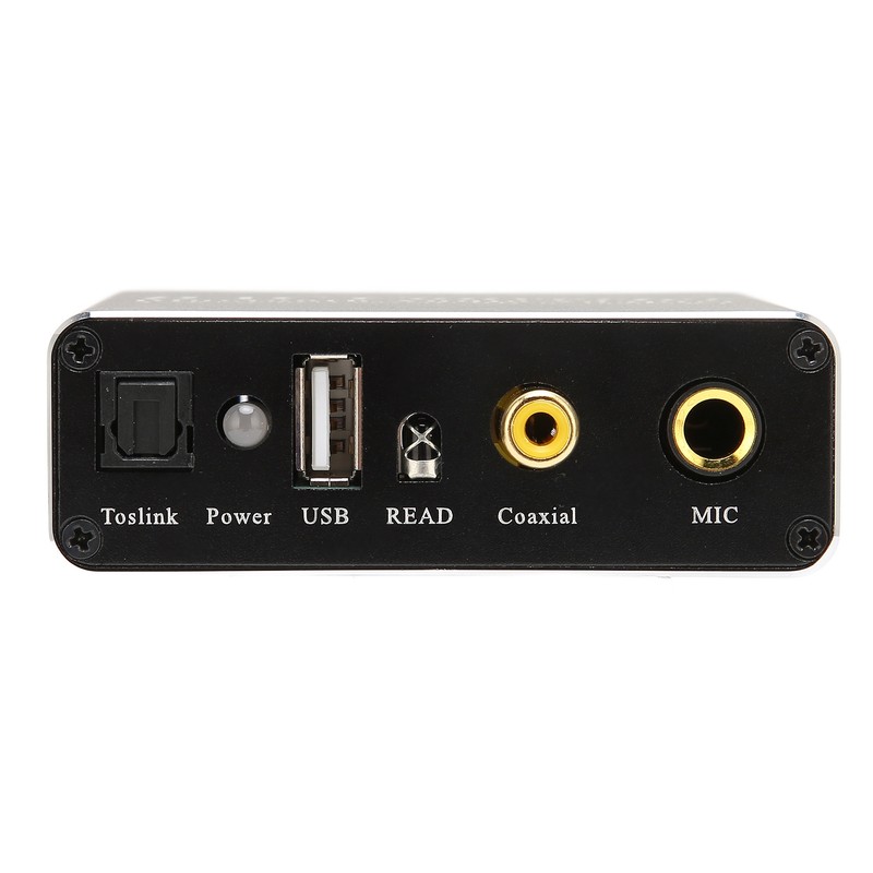 DAC Converter Professional Coaxial SPDIF Optical Input RCA 3.5 mm