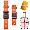 Eurtes Luggage Strap Password Luggage Strap Luggage Strap Adjustable Suitcase