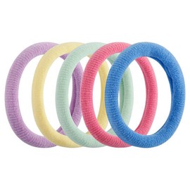 Lady Jayne Pastel Soft Knitted Ponytailers 24 Pack