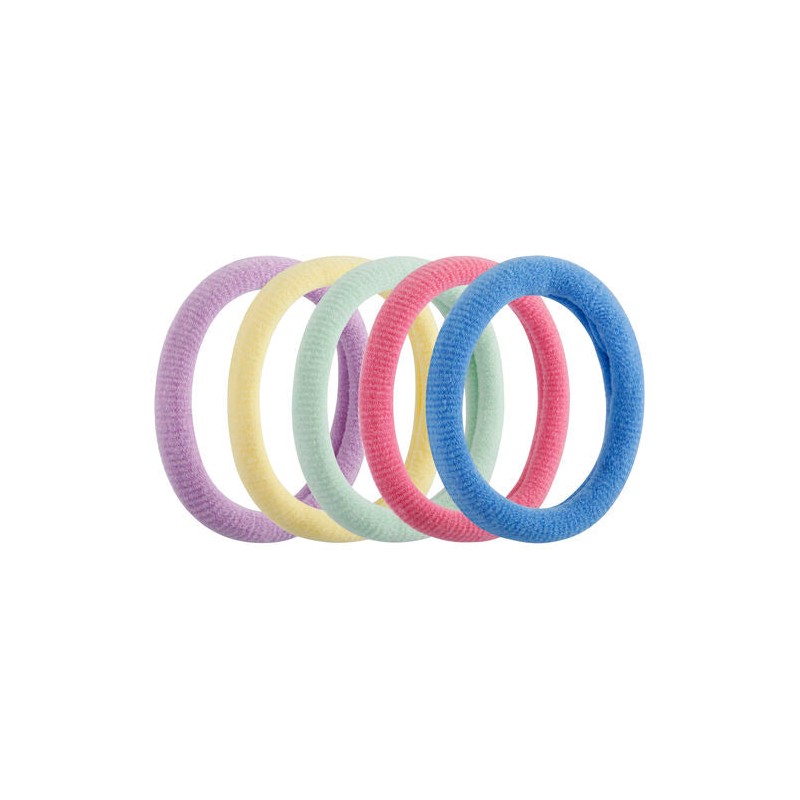 Lady Jayne Pastel Soft Knitted Ponytailers 24 Pack