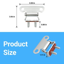 2PCS Rear Door Liftgate Hinge Compatible with Toyota RAV4 2013-2018 Left or Right, Automotive Parts Replace 68810-0R010