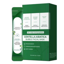 Centella foam facial mask can remove black and control oil, deeply clean facial dirt