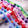 Pom Pom Fringe Edge Balls Pompom Pom Pom Ribbon 4.5