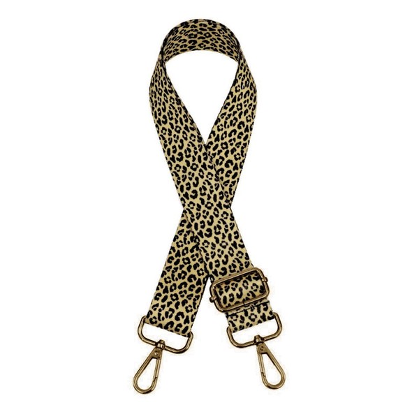 Blausky 3.8 cm Wide Leopard Print Bag Strap, Adjustable Shoulder