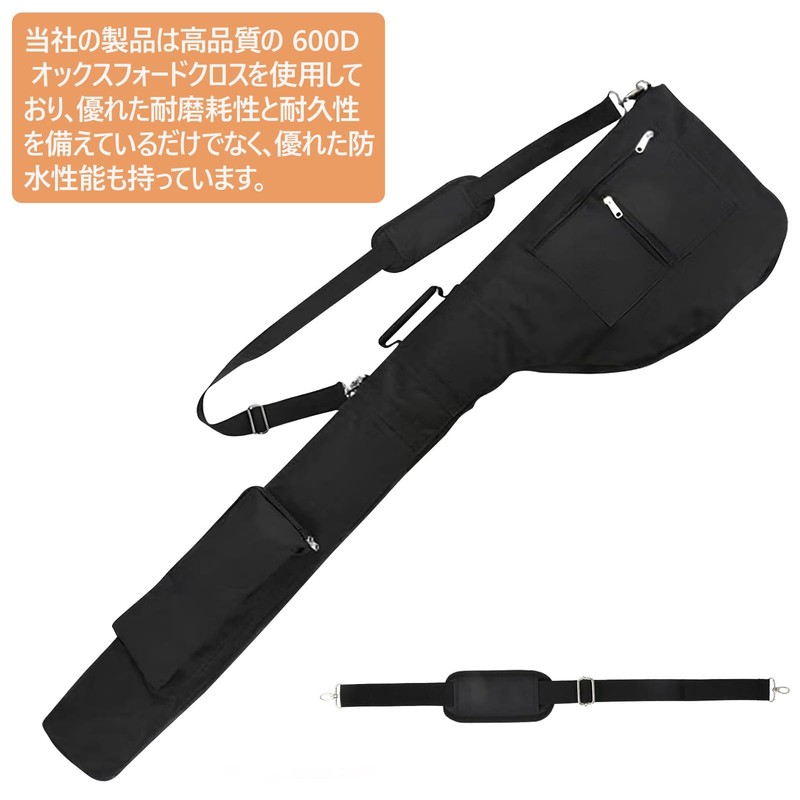 MUFUSHAN Golf Club Case, Large Capacity, Ultra Lightweight, Practice, Nylon,