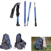 ThreeH 2 Pack Hiking Poles Foldable Trekking Poles Exercise Travel