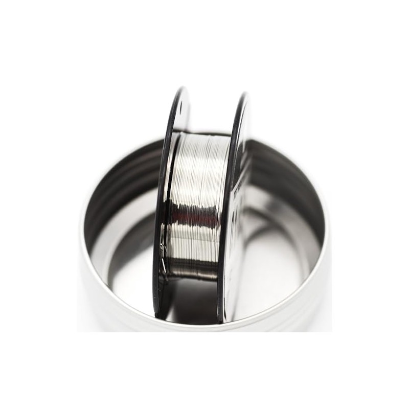 Nichrome 80 Flat Resistance Heating Wire (Ni80 0.1x0.3mm 100ft)