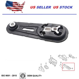 2MPLASTIC Torque Rod Engine Mount for Nissan Sentra 1.8 2013-2019 Trans Autom Left Rear