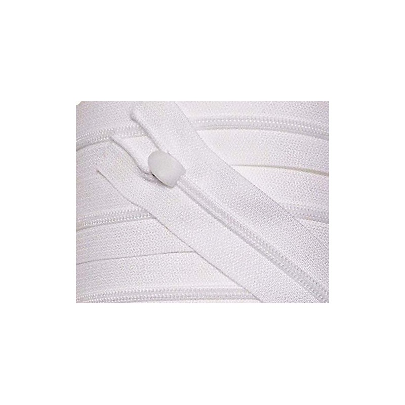 2 Zips for Bed Linen Plastic Not Separable 155 cm