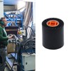 Wire Drawing Wheel Rubber Aluminum Core Polishing Burnishing Sand Roller