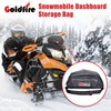 Goldfire Snowmobile Windshield Bags Accessories Ski Doo Dash Bag Dashboard