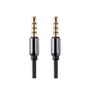 Monoprice Auxiliary Audio Cable - 3.5mm TRRS, Gold Plated, 15