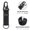 YAPJEB Tactical Gear Clips, Tactical Molle Key Ring Lightweight, Hook