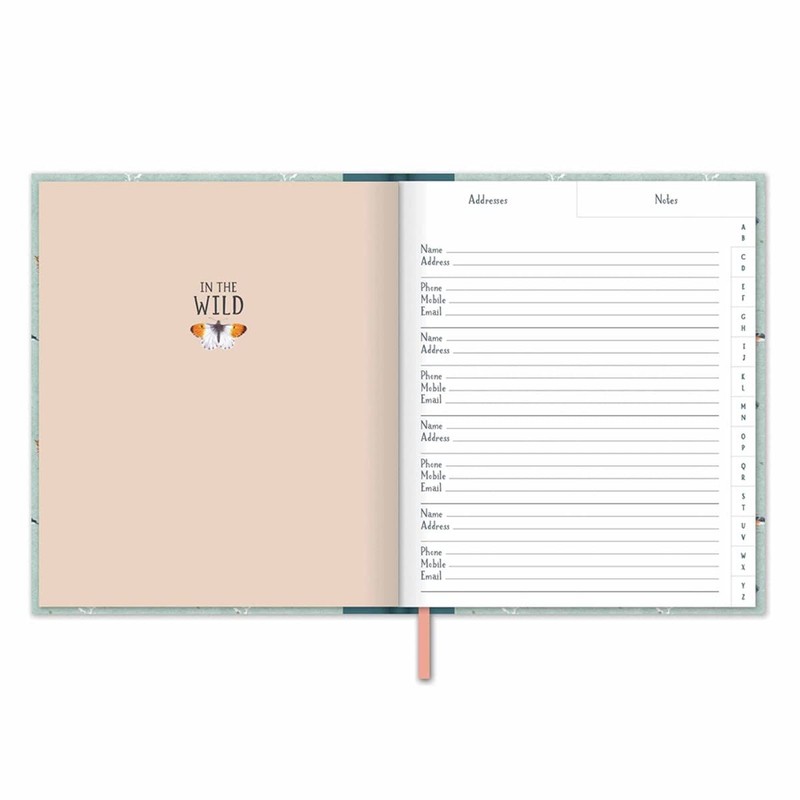 RSPB - in The Wild Stationery - A5 Address Book