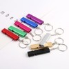 GLOWZEN Emergency Whistle, Set of 7, Aluminum Alloy Whistle, Outdoor