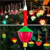 8 Pack Replacement Bubble Lights Bulbs Red Green Yellow Orange