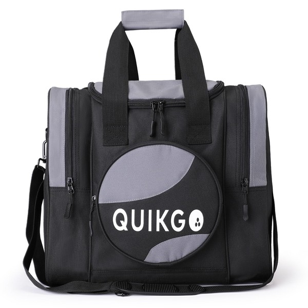 QUIKGO Bowling Bag for Single, Tote Bowling Bag with Padded
