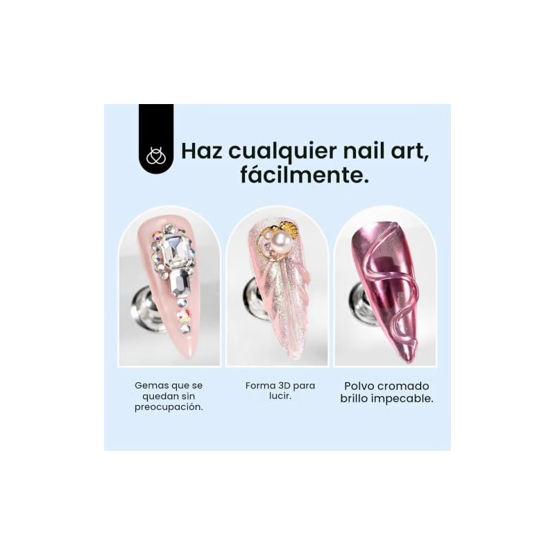 Beetles Gel Esculpido 3D Transparente para Uñas 15 ml