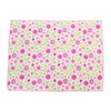 Genesis Japanese Dish Towels and Dish Drying Mat (Pink Flower)