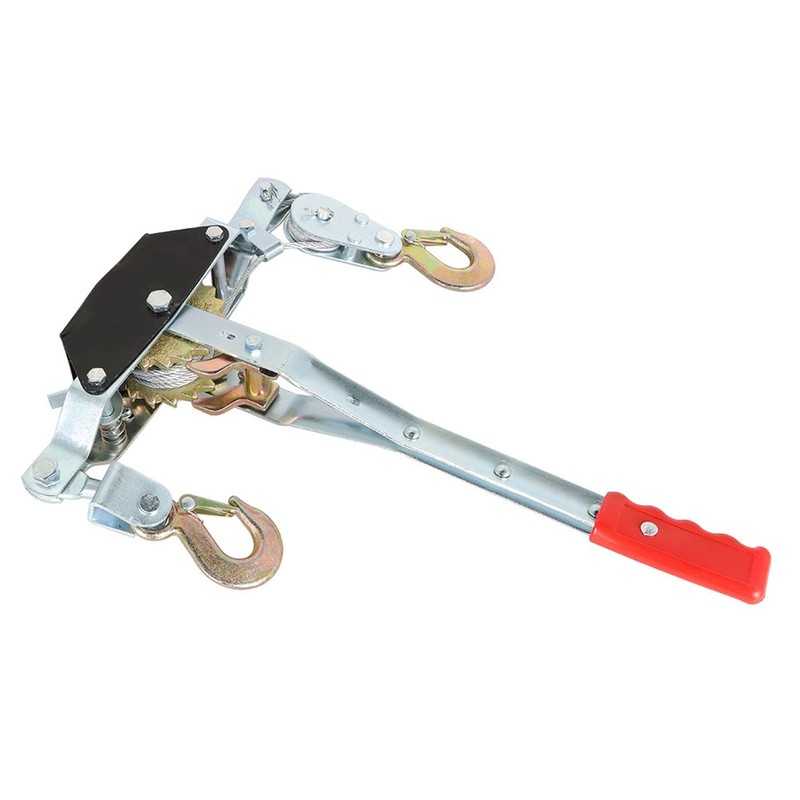 Portable 2 Ton Dual Gear Heavy Duty Power Puller with