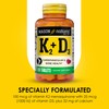 MASON NATURAL MASON NATURAL Vitamin K2 + D3, 100-Day Supply,