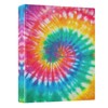 3 Ring Binder Tie Dye 1.5" Round Ring Binders View