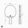 JOOLA Table Tennis Bat Infinity ITTF Approved Professional Carbon Table