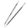 jaxiria 2 Pack 2-in-1 Pimple Extractor Removal Tools - Professional