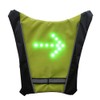 Reflective Cycling Vest with Rechargeable LED Direction Indicator Remote Control