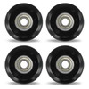 Rollers Kit Fit for Rowing Machine Seats Cushion Wheel,For Gym