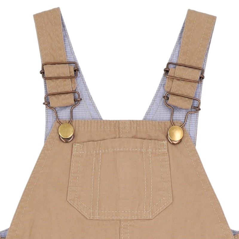 Overol bebe niño pantalon de gabardina - tirantes ajustables -