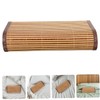 Ciieeo 2pcs Summer Pillow Hollow Bamboo Pillow Sauna Headrest Cooling