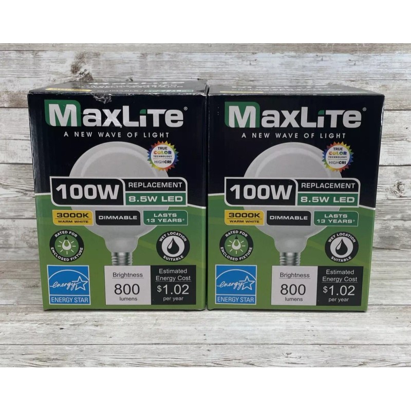MaxLite 2 MAXLITE G40 12W LED 100W Replacement 800 Lumens