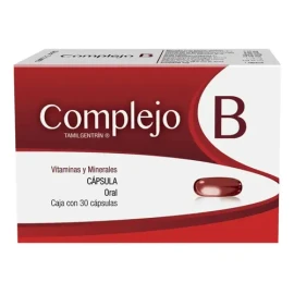 Tamilgentrin Complejo B Vitaminas Y Minerales 30 Cápsulas                                                                                             