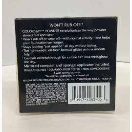 Revlon Colorstay Powder Oil Free TRUE BEIGE .43oz AS PICTURED, NEW!