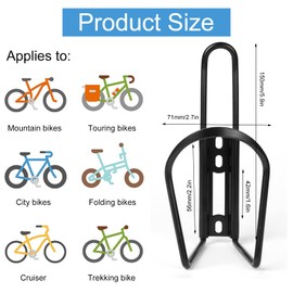 Bicycle Bottle Holder, Drink Holder, Lightweight Mountain Bike Bottle Holder, Universal Bicycle Water Bottle Cage Holders, Bottle Holder for MTB, Scooter, Road Bike, Pushchair