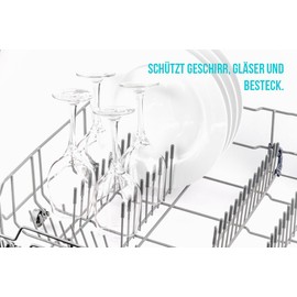 The Original Smith’s Dishwasher Rack Caps (Set of 100, Colour: Grey, Material: PVC) - Dishwasher Protection Prongs | Fits All Dishwasher Models | Made in The EU | 1 Year Money Back Guarantee!