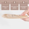 Baluue 5sets Forefoot Insoles Front Foot Pads Slip-resistant Half Insoles